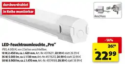 Hagebau LED-Feuchtraumleuchte,,Pro Angebot