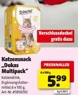 Hagebau Katzensnack ,,Dokas Multipack" Angebot