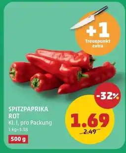 PENNY Spitzpaprika rot Angebot