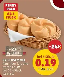 PENNY Kaisersemmel Angebot
