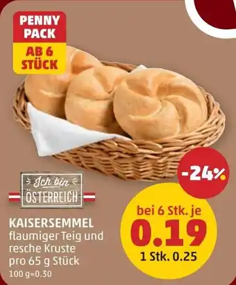 PENNY Kaisersemmel Angebot