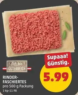 PENNY Rinder- faschiertes Angebot