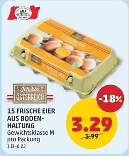 PENNY 15 frische eier Angebot