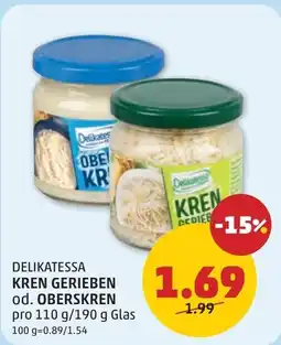 PENNY Kren gerieben od. oberskren Angebot