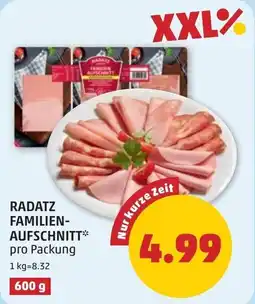 PENNY Familien aufschnitt Angebot