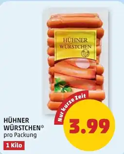 PENNY Hühner würstchen Angebot