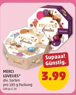 PENNY Merci lovelies Angebot