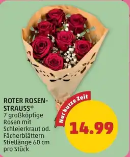PENNY Roter rosen- strauss Angebot