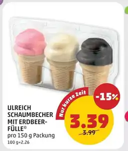 PENNY Ulreich schaumbecher mit erdbeer fülle Angebot