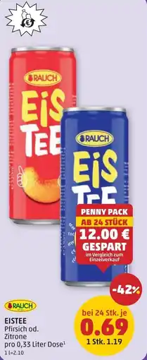 PENNY Eistee Angebot