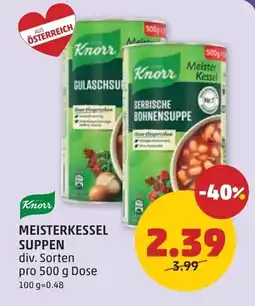 PENNY Meisterkessel suppen Angebot