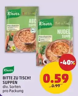 PENNY Bitte zu tisch suppen Angebot