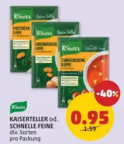 PENNY Kaiserteller od. schnelle feine Angebot