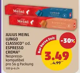 PENNY Julius meinl lungo classico od. espresso crema Angebot
