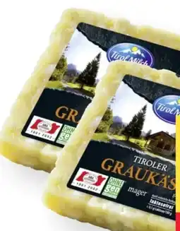 MPreis Tirol Milch Tiroler Graukäse Angebot