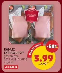 PENNY RADATZ EXTRA WURST Angebot