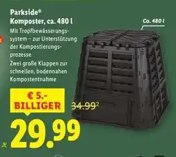 Lidl Parkside Komposter, ca. 480 l Angebot