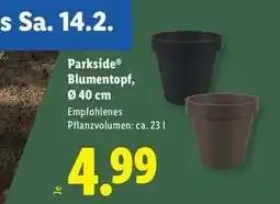 Lidl Parkside Blumentopf, Ø 40 cm Angebot