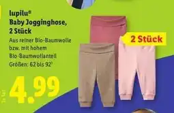 Lidl lupilu Baby Jogginghose, 2 Stück Angebot