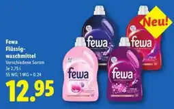 Lidl Fewa Flüssigwaschmittel Angebot