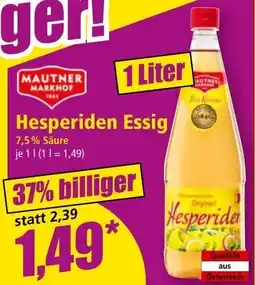 Norma Hesperiden Essig Angebot
