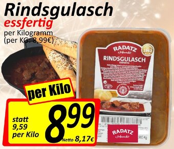 Wurstico Rindsgulasch Essfertig Angebot