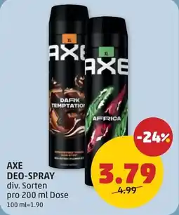 PENNY Axe deo-spray Angebot