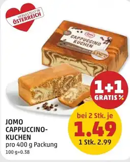 PENNY Jomo cappuccino kuchen Angebot