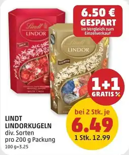 PENNY Lindt lindorkugeln Angebot