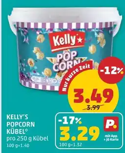 PENNY Kelly's popcorn kübel Angebot