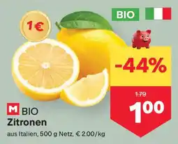 MPreis Zitronen Angebot
