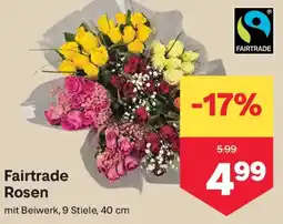 MPreis Fairtrade Rosen Angebot