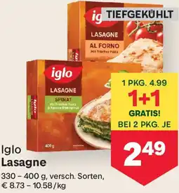 MPreis Iglo Lasagne Angebot