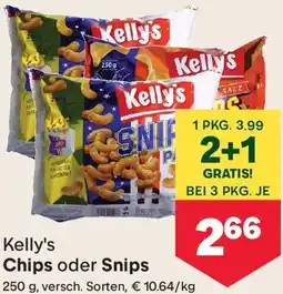 MPreis Kelly's Chips oder Snips Angebot