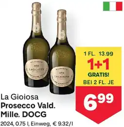 MPreis La gioiosa prosecco vald. mille. docg Angebot