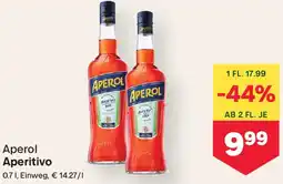 MPreis Aperol Aperitivo Angebot