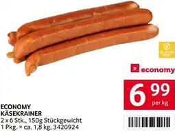 Transgourmet Economy käsekrainer Angebot