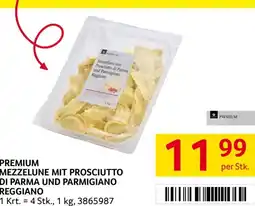 Transgourmet Mezzelune mit prosciutto di parma und parmigiano reggiano Angebot
