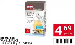 Transgourmet Dr. oetker vanillesauce Angebot