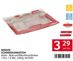 Transgourmet Berger schinkenvariation Angebot