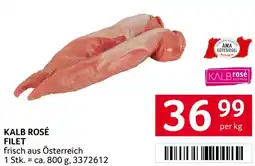 Transgourmet Kalb rosé filet Angebot
