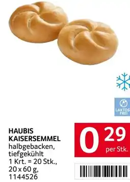 Transgourmet Haubis kaisersemmel Angebot