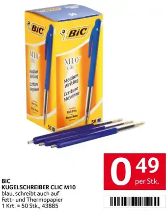 Transgourmet Bic kugelschreiber clic m10 Angebot