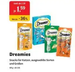 Das Futterhaus Dreamies Angebot
