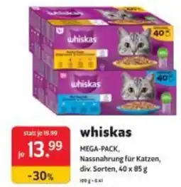 Das Futterhaus whiskas Angebot