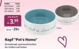 Das Futterhaus Napf pets home Angebot