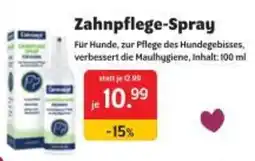 Das Futterhaus Zahnpflege Spray Angebot