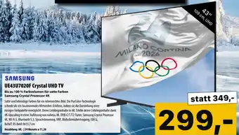 Samsung ue43u7020f crystal uhd tv