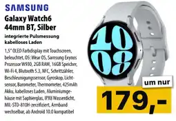 Cosmos Samsung galaxy watch6 44mm bt silber Angebot