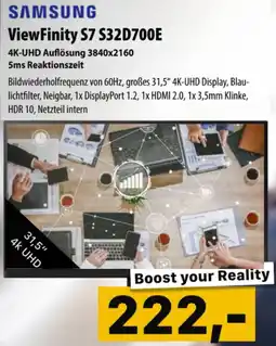 Cosmos Samsung viewfinity s7 s32d700e Angebot